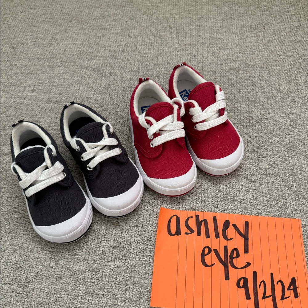 Grey Kids Keds